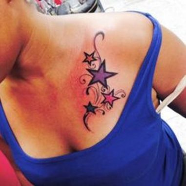 Tatuajes para mujeres de estrellas