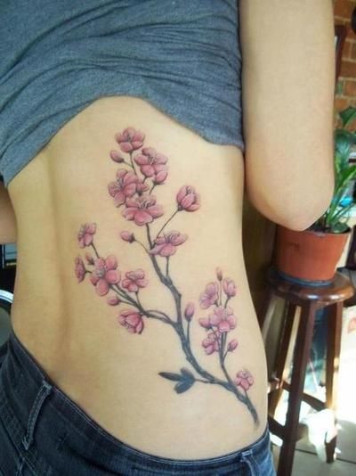 cerezo espalda 7 - tatuajes de flor de cerezo