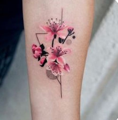 japones 4 - tatuajes de flor de cerezo