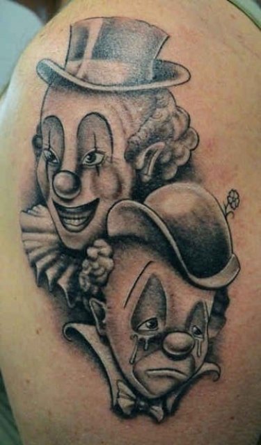 lagrimas y risas 3 - tatuajes de payasos