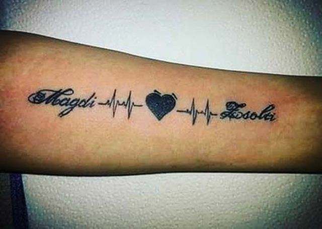 linea de vida con nombre 9 - Tatuajes de linea de la vida