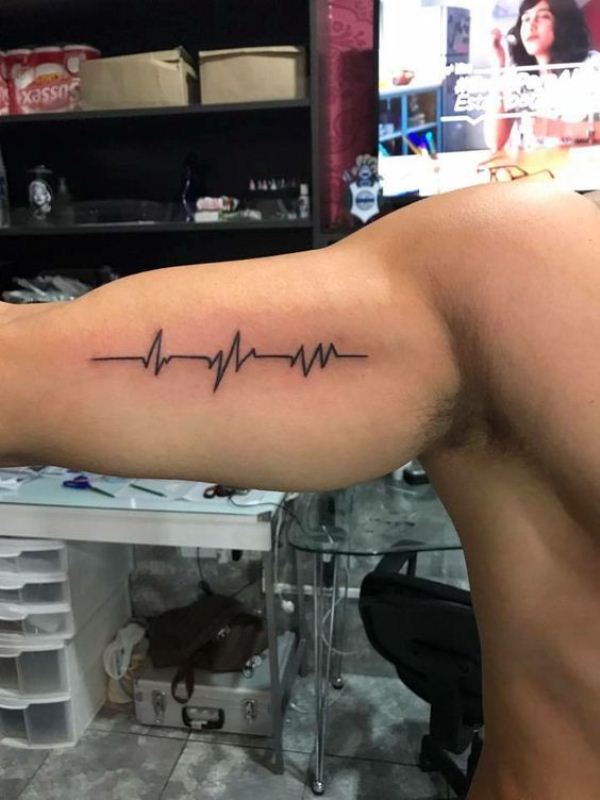 linea de vida para hombres 2 - Tatuajes de linea de la vida