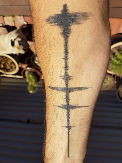 linea de vida para hombres 7 - Tatuajes de linea de la vida