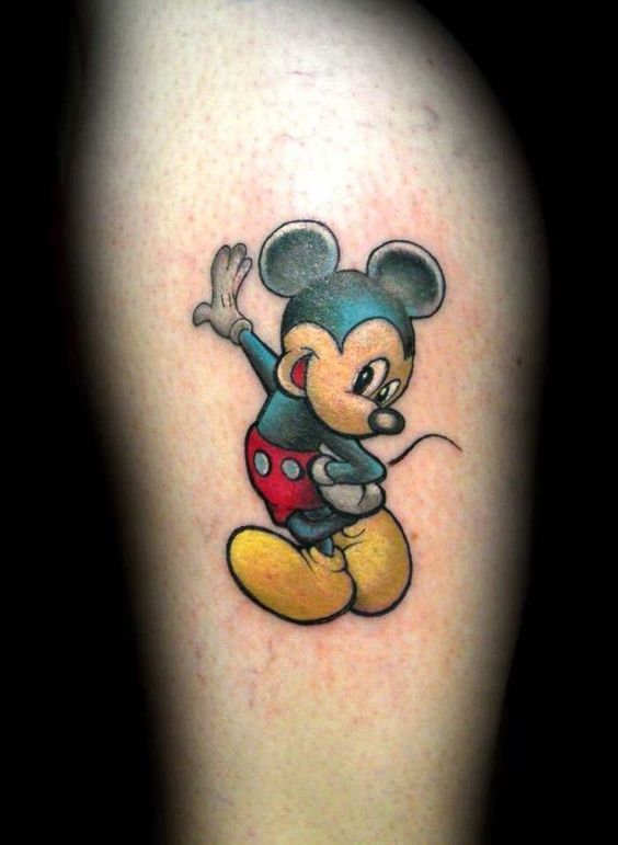 miki en el brazo 5 - Tatuajes de mickey mouse y disney