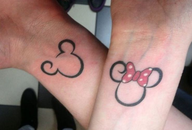 miki mini para parejas 6 - Tatuajes de mickey mouse y disney