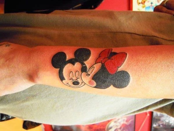 miki y mini 3 - Tatuajes de mickey mouse y disney