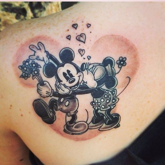 miki y mini 5 - Tatuajes de mickey mouse y disney