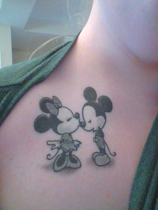 miki y mini 6 - Tatuajes de mickey mouse y disney