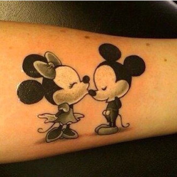 miki y mini 7 - Tatuajes de mickey mouse y disney