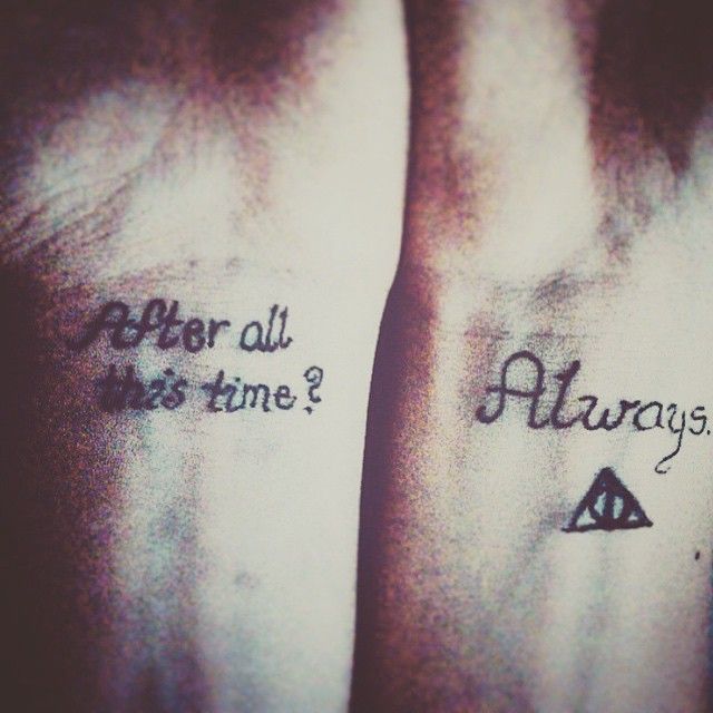 para parejas 1 - Tatuajes de Harry Potter