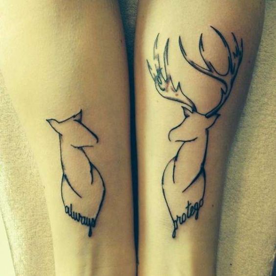 40 Originales Tatuajes de Harry Potter que todo fan quiere tener - Tatuajes Geniales para parejas 2 - Tatuajes de Harry Potter