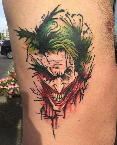 payasos jocker 2 - tatuajes de famosos