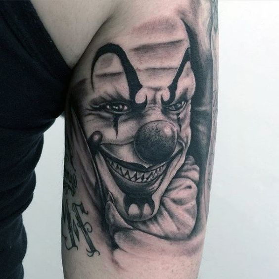 de Tatuajes de Payasos: Joker, Malditos y más - Tatuajes Geniales. payasos ...