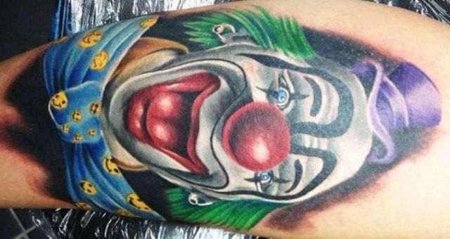 payasos tristes y alegres 5 - tatuajes de payasos