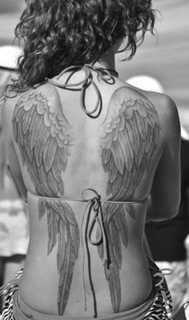alas angel 10 - Tatuajes de alas