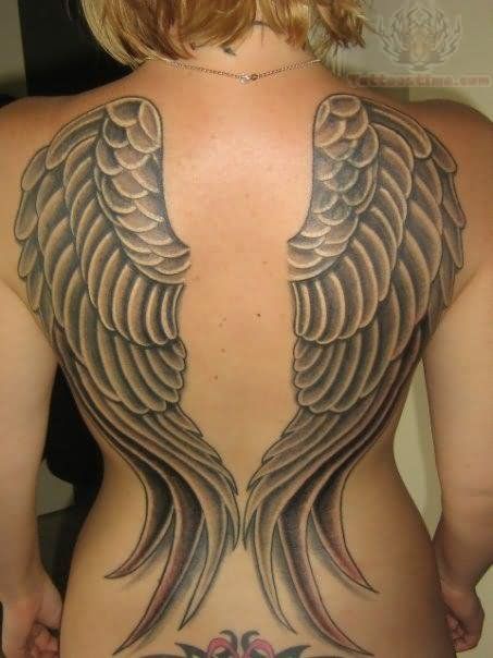 alas angel 2 - Tatuajes de alas
