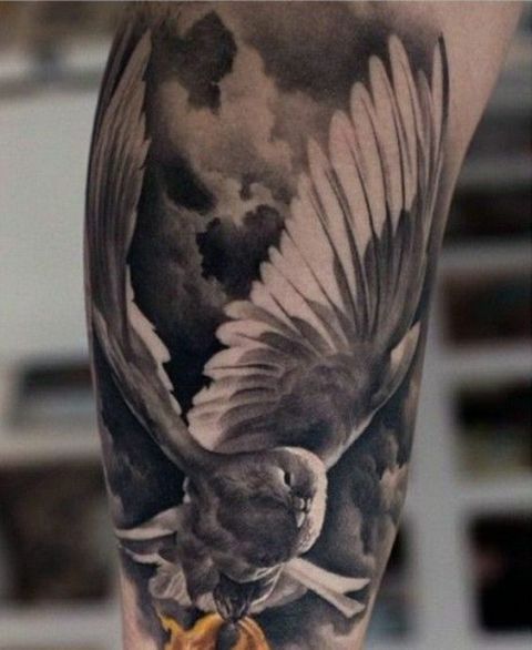 alas en el brazo 1 - Tatuajes de alas