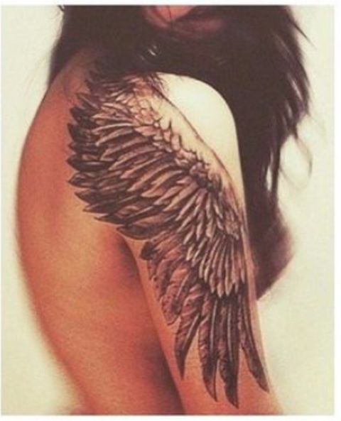alas en el brazo 10 - Tatuajes de alas