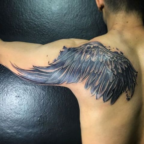 alas en el brazo 7 - Tatuajes de alas
