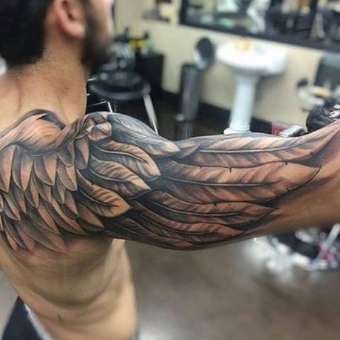 alas hombres 5 - Tatuajes de alas