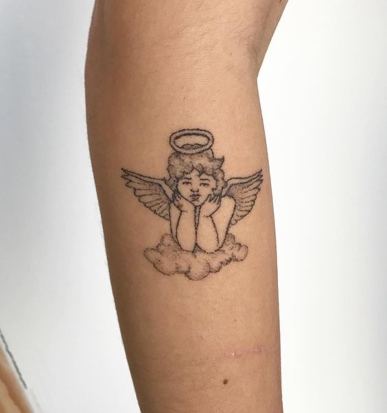 angel de la guarda 2 - tatuajes de ángeles