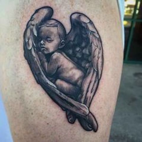 angeles bebes para mujeres 1 1 - tatuajes de ángeles