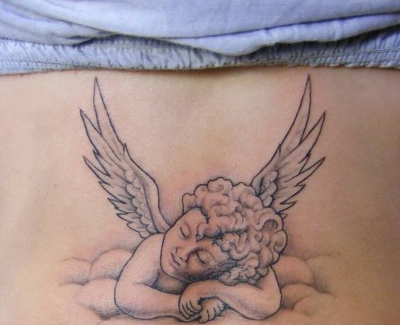 angeles bebes para mujeres 2 1 - tatuajes de plumas