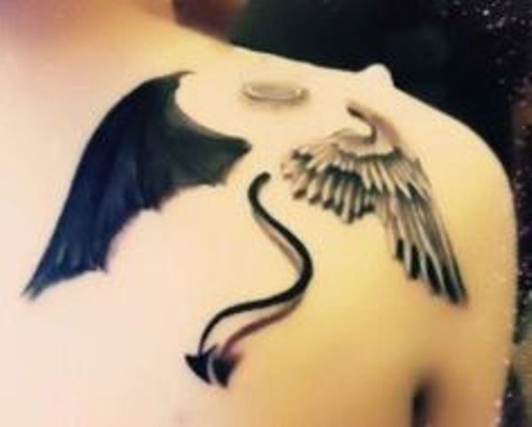 angels y demonios 3 - tatuajes de ángeles