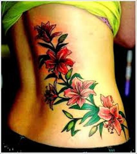 orquidea flores 6 - tatuajes de orquídeas