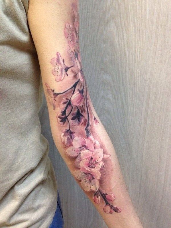 orquideas brazo 6 - tatuajes de orquídeas