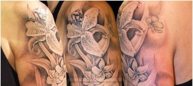 orquideas para hombres 2 - tatuajes de orquídeas