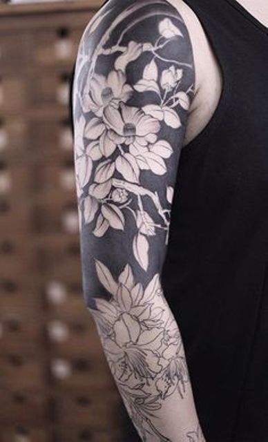 orquideas para hombres 3 - tatuajes de orquídeas