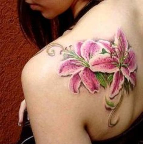 para mujeres 4 - tatuajes de orquídeas