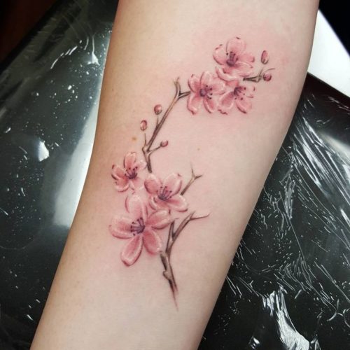 de flores 4 1 - Tatuajes japoneses