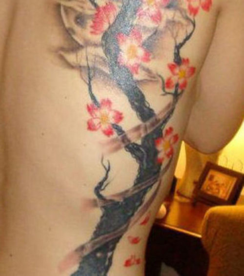 de flores 6 - Tatuajes japoneses