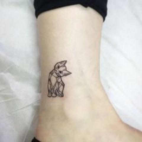 de gatos 13 - Tatuajes minimalistas