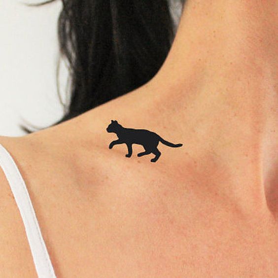 de gatos 7 - Tatuajes minimalistas