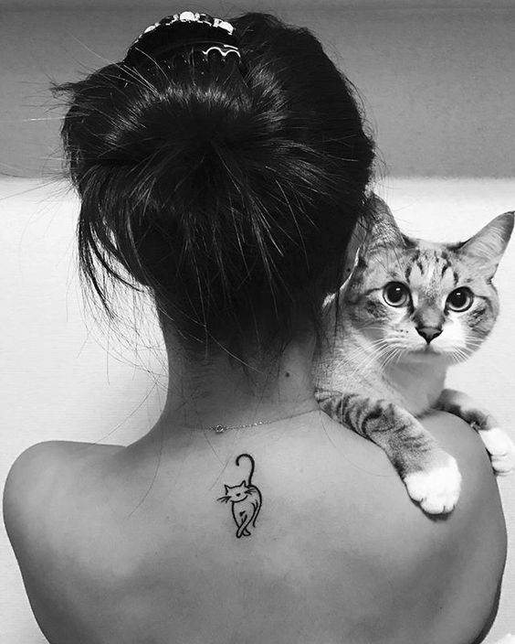 de gatos 8 - tatuajes de anclas