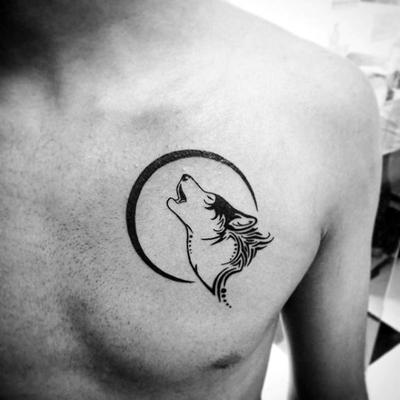 de lobos 3 - Tatuajes minimalistas