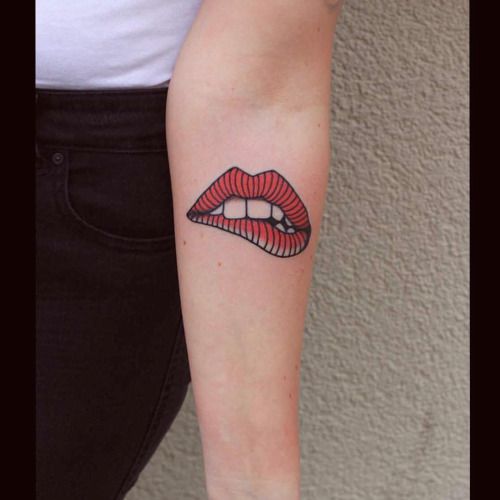 de mujeres 3 - Tatuajes de labios