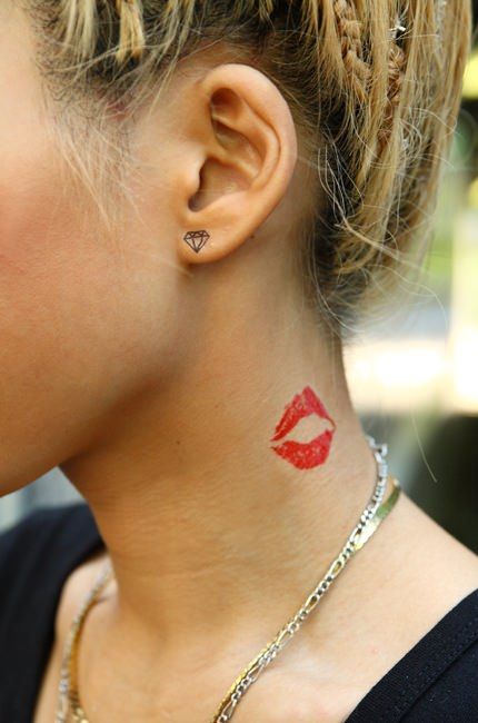 de mujeres 4 - Tatuajes de labios