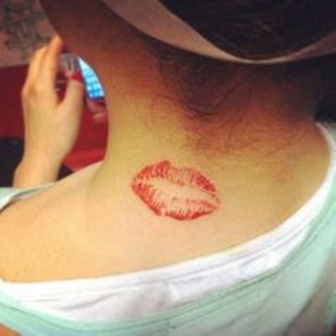 de mujeres 6 - Tatuajes de labios