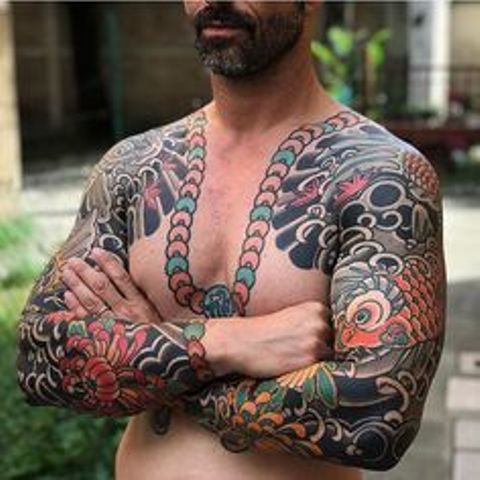 japoneses para hombres 1 - Tatuajes japoneses