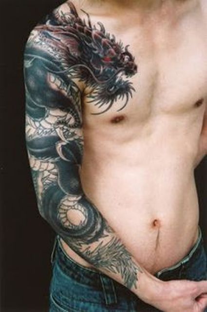 japoneses para hombres 8 - Tatuajes japoneses