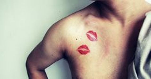 para hombres 8 - Tatuajes de labios