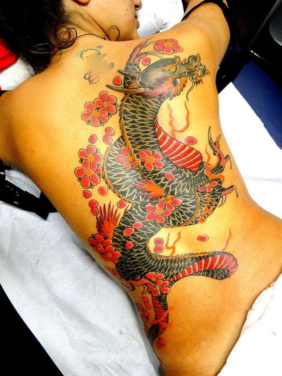 para mujeres 2 - Tatuajes japoneses