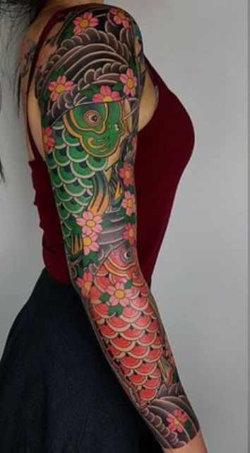 para mujeres 3 - Tatuajes japoneses