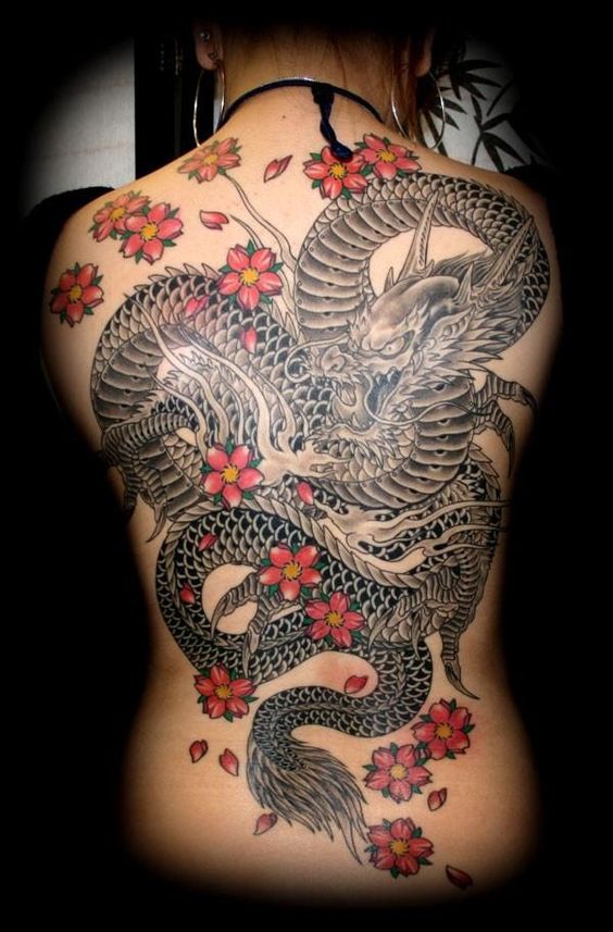para mujeres 5 - Tatuajes japoneses