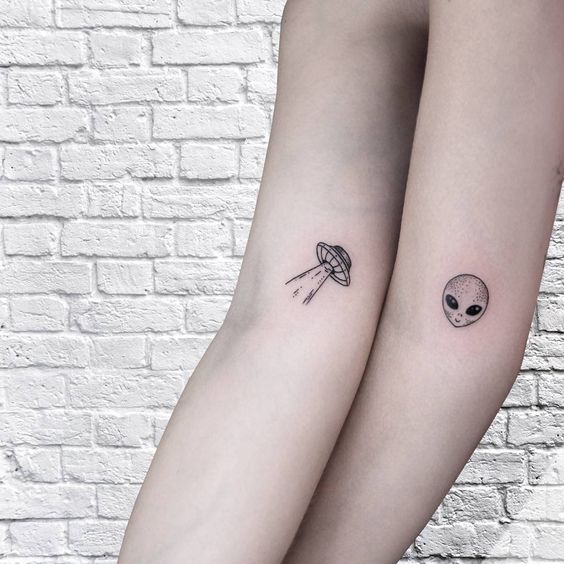 para parejas 2 - Tatuajes minimalistas