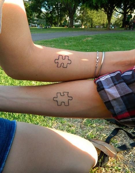 para parejas 3 - Tatuajes minimalistas